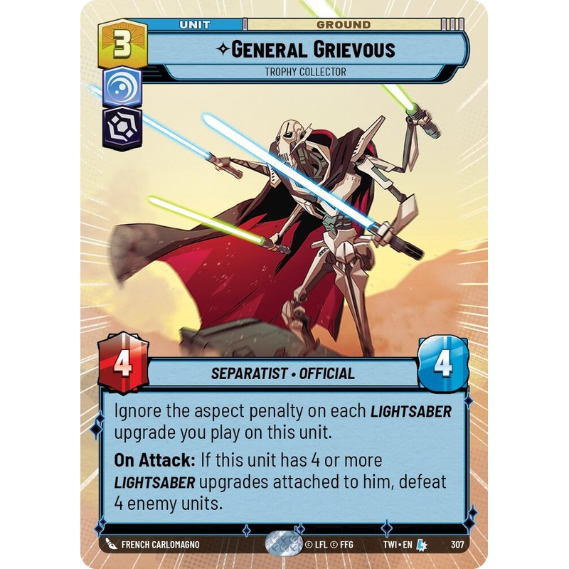 General Grievous – Trophy Collector (Hyperspace) (307) [Twilight of the Republic]