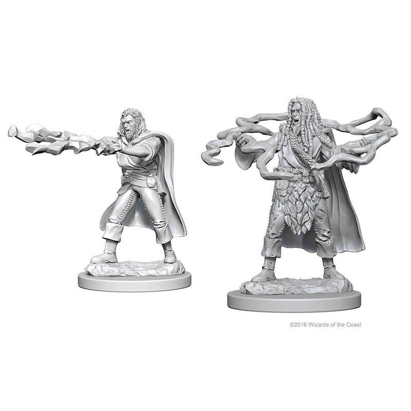 Human Male Sorcerer – Nolzur’s Marvelous Unpainted Miniatures
