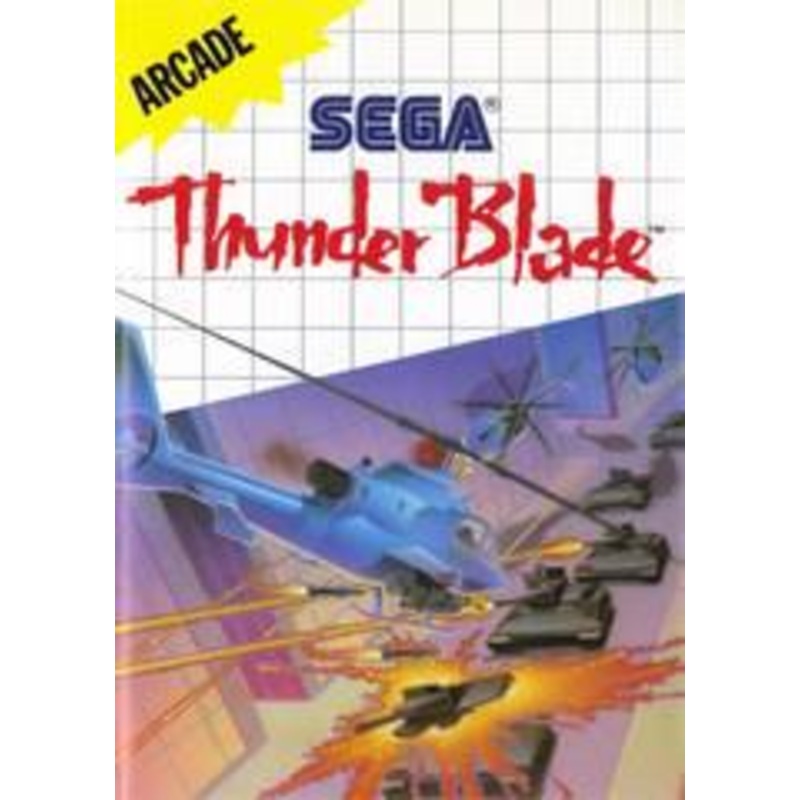 Thunder Blade – Sega Master System