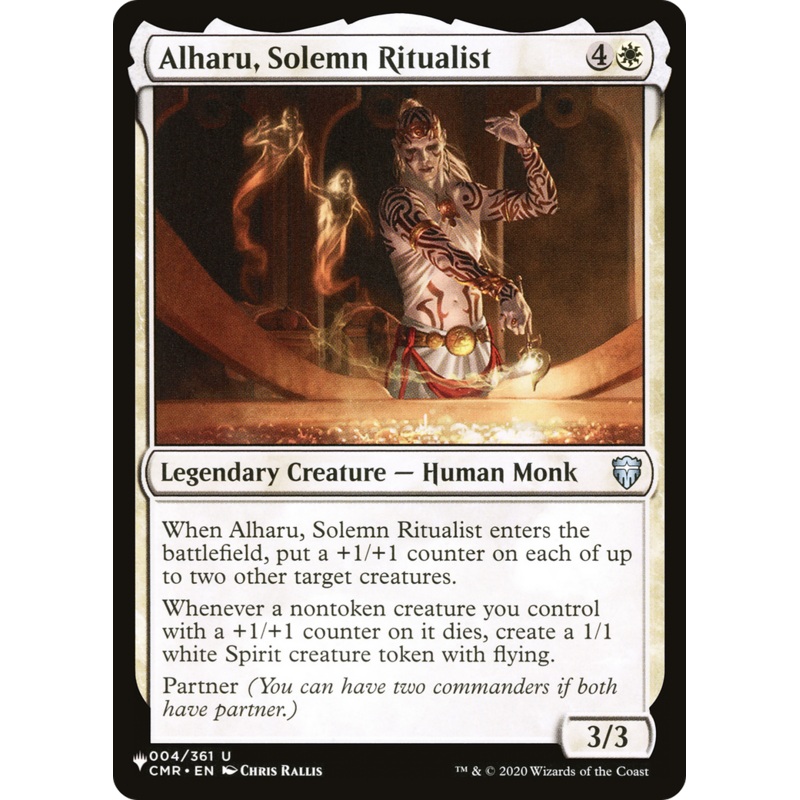 Alharu, Solemn Ritualist [The List]