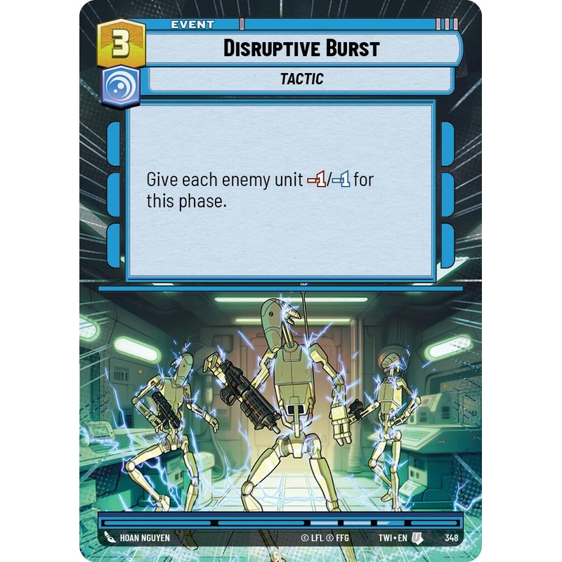 Disruptive Burst (Hyperspace) (348) [Twilight of the Republic]