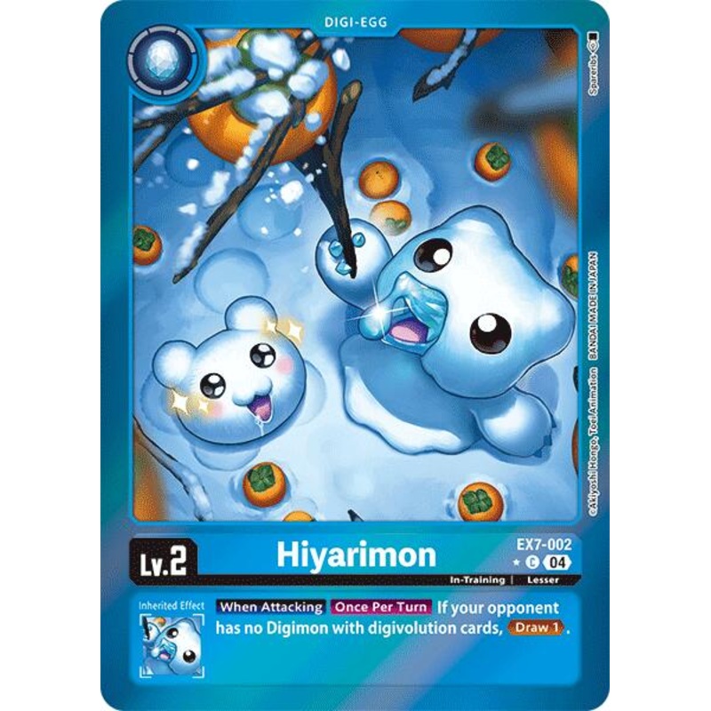 Hiyarimon [EX7-002] (Foil) [Digimon LIBERATOR]