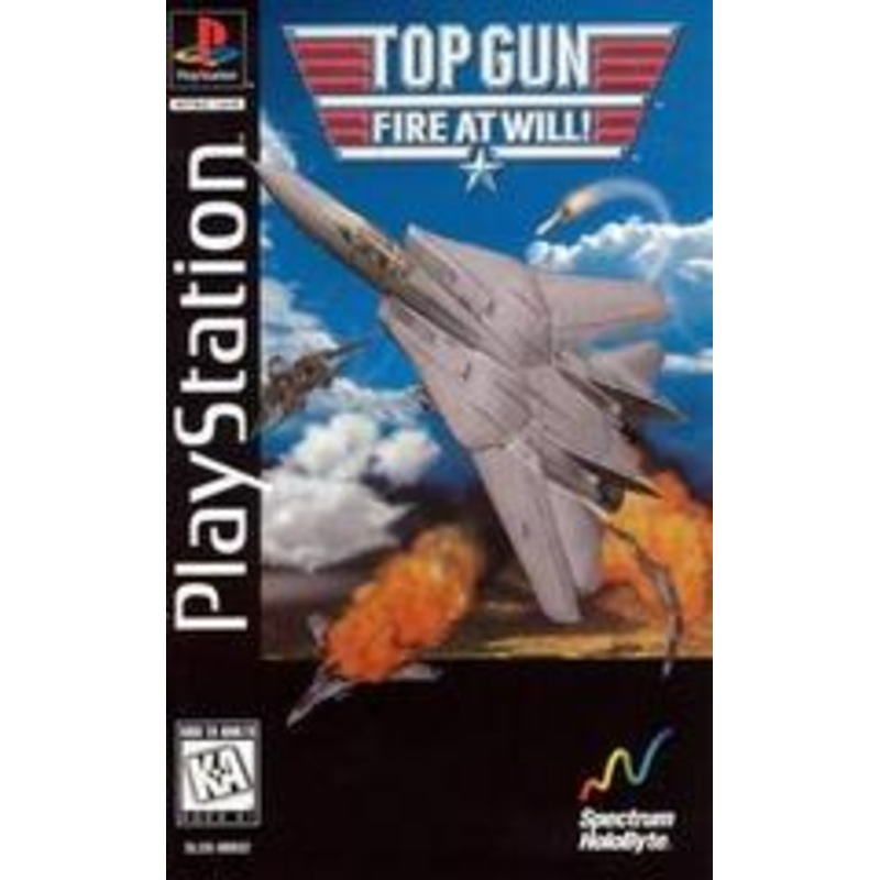 Top Gun Fire at Will [Long Box] – Playstation
