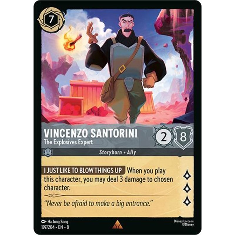 Vincenzo Santorini – The Explosives Expert (197/204) [Reign of Jafar]