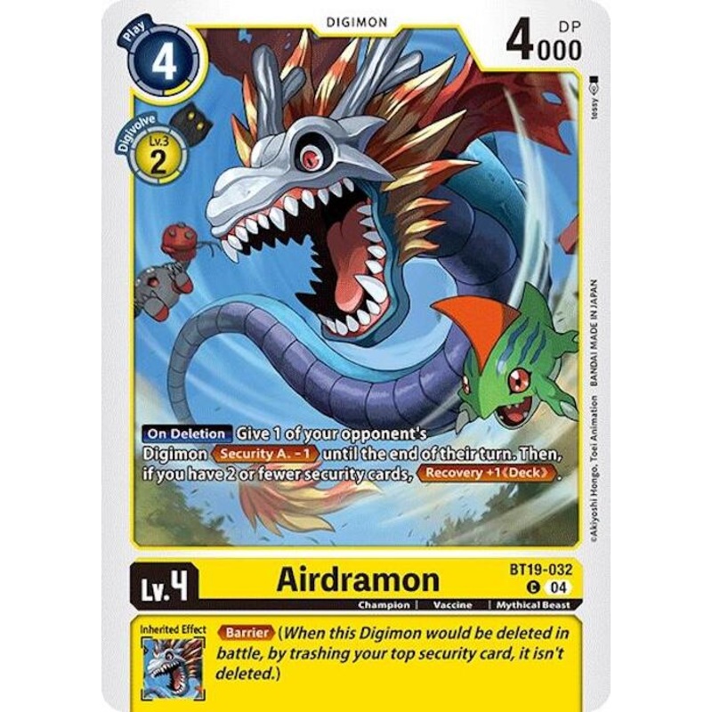 Airdramon [BT19-032] [Release Special Booster Ver.2.0]