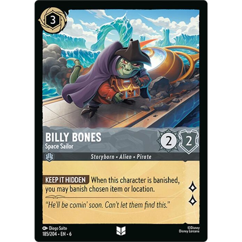 Billy Bones – Space Sailor (185/204) [Azurite Sea]