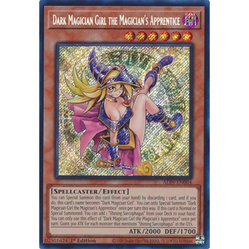 Dark Magician Girl the Magician’s Apprentice [ALIN-EN004] Secret Rare