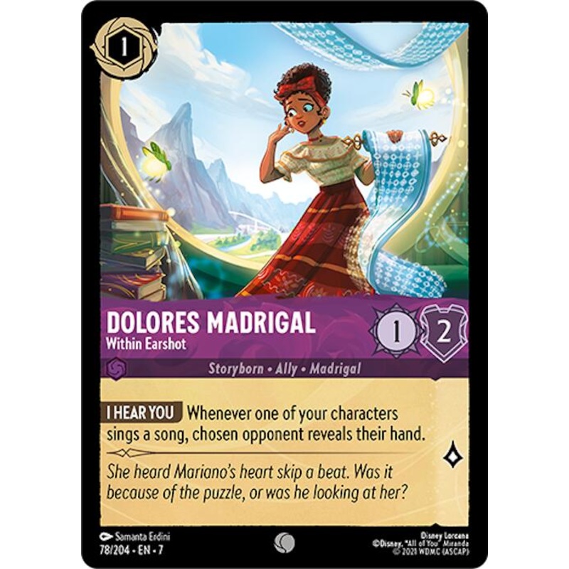Dolores Madrigal – Within Earshot (78/204) [Archazia’s Island]