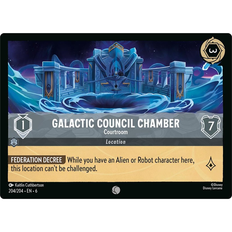 Galactic Council Chamber – Courtroom (204/204) [Azurite Sea]
