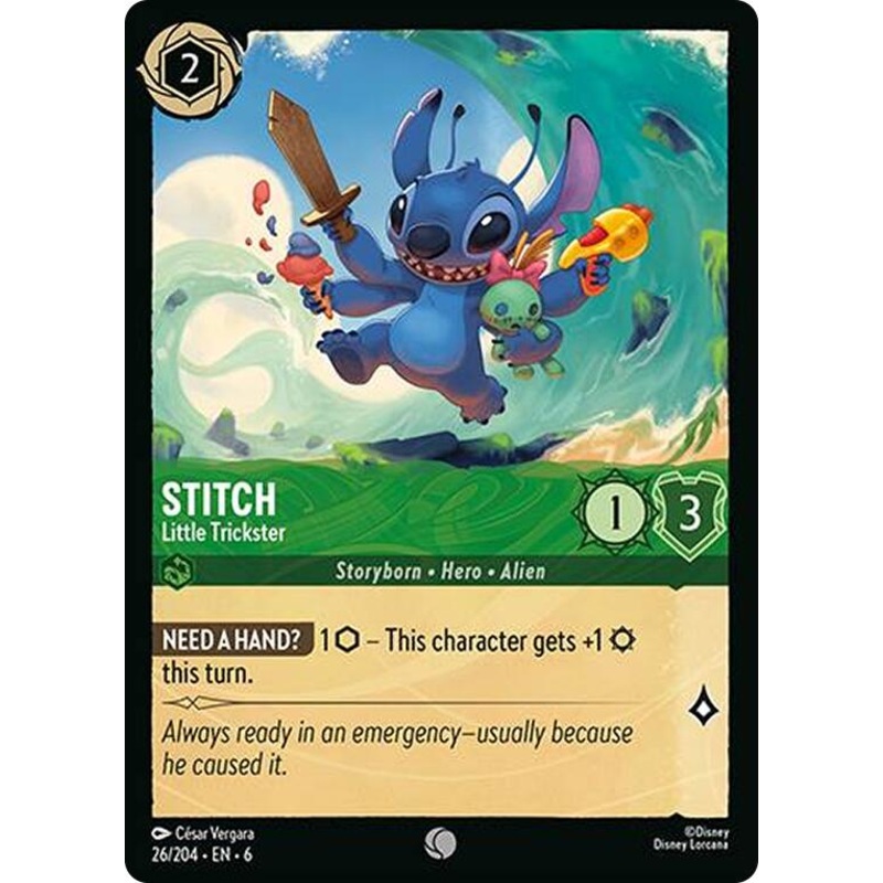 Stitch – Little Trickster (26/204) [Azurite Sea]