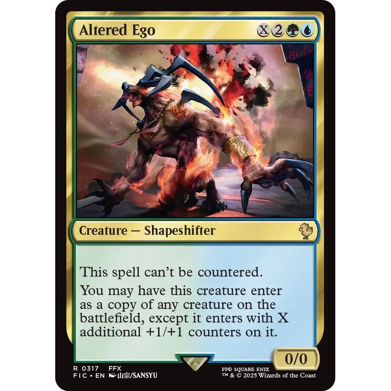 Altered Ego (Surge Foil) [FINAL FANTASY Commander]