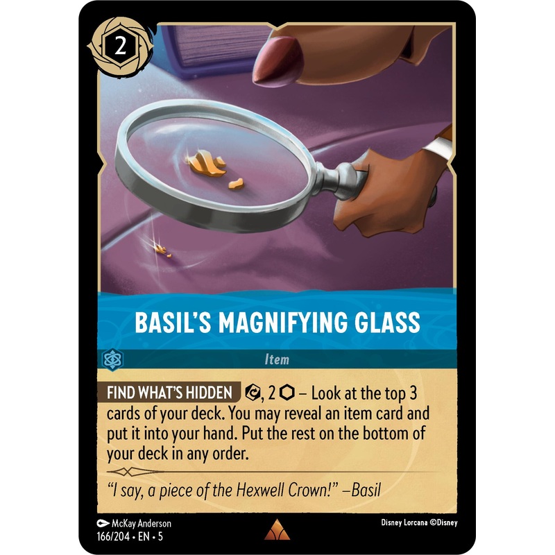 Basil’s Magnifying Glass (166/204) [Shimmering Skies]
