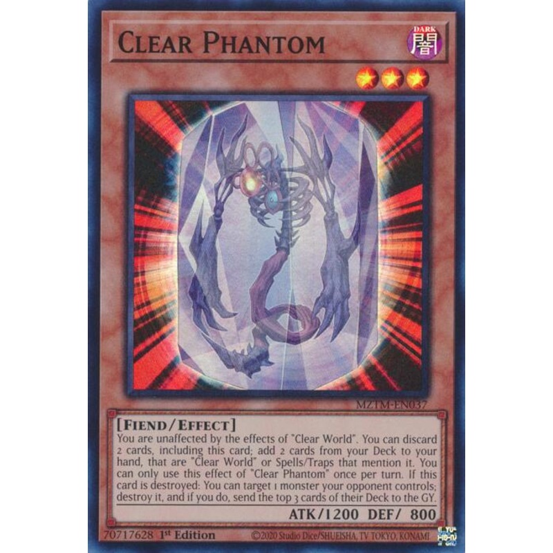 Clear Phantom [MZTM-EN037] Super Rare
