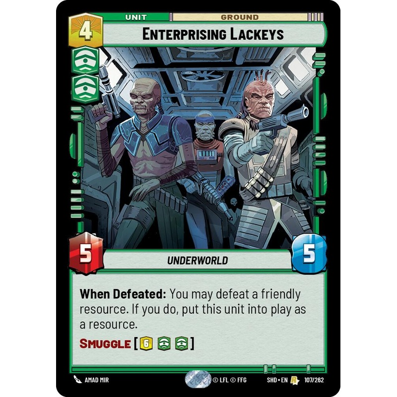 Enterprising Lackeys (107/262) [Shadows of the Galaxy]