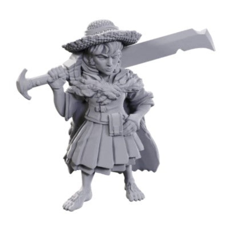 Pathfinder Deep Cuts: W23 Female Halfling Magus Low-Level