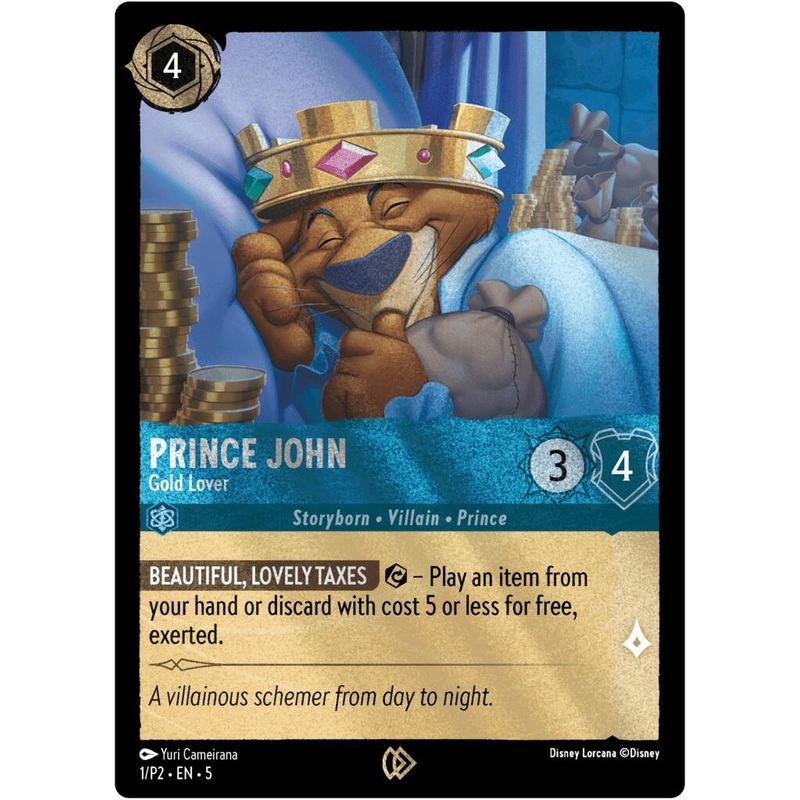 Prince John – Gold Lover (1) [Promo Cards]