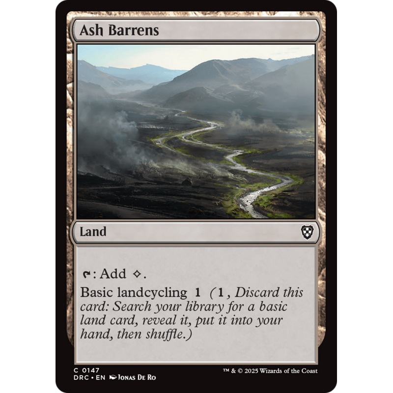 Ash Barrens [Aetherdrift Commander]