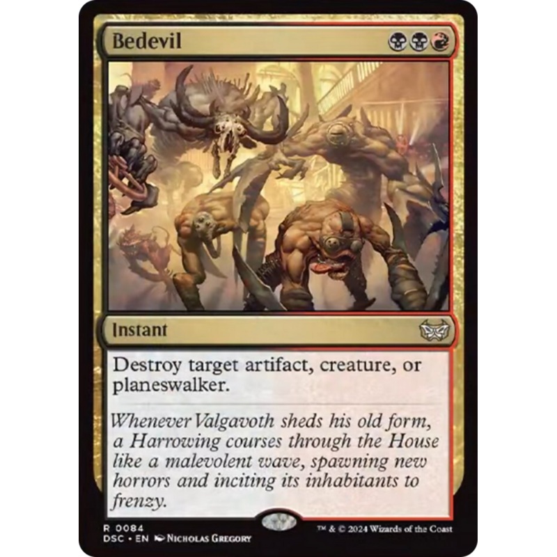 Bedevil [Duskmourn: House of Horror Commander]
