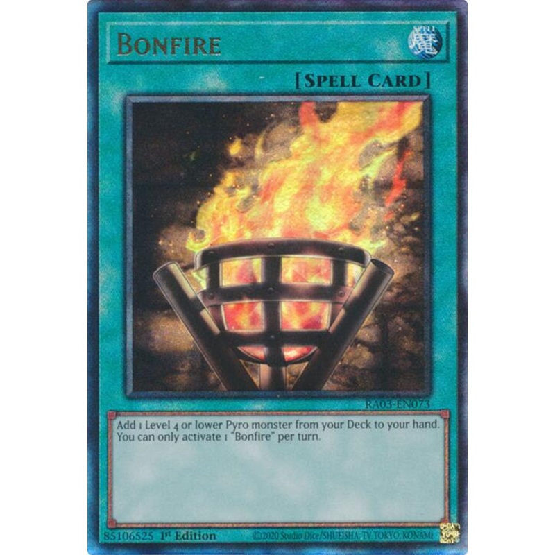 Bonfire (UTR) [RA03-EN073] Prismatic Ultimate Rare