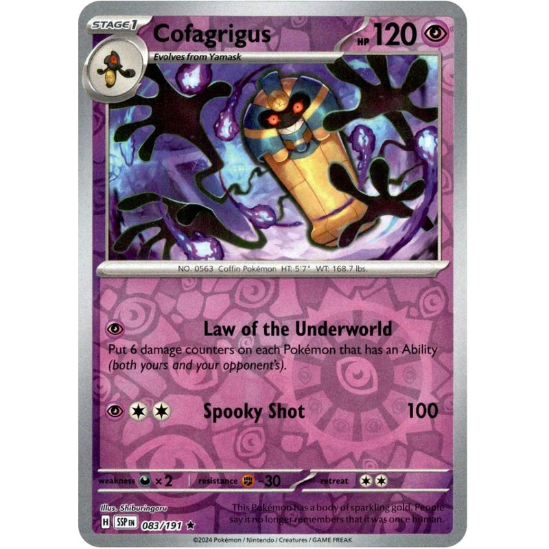 Cofagrigus (083/191) [Scarlet & Violet: Surging Sparks]
