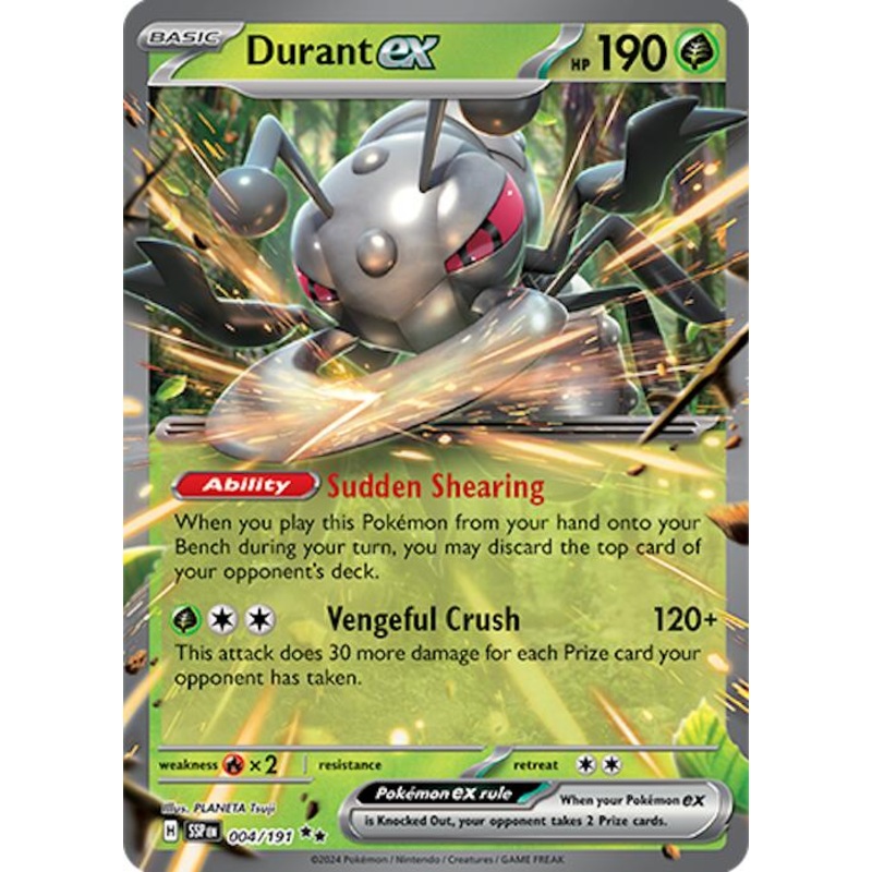 Durant ex (004/191) [Scarlet & Violet: Surging Sparks]