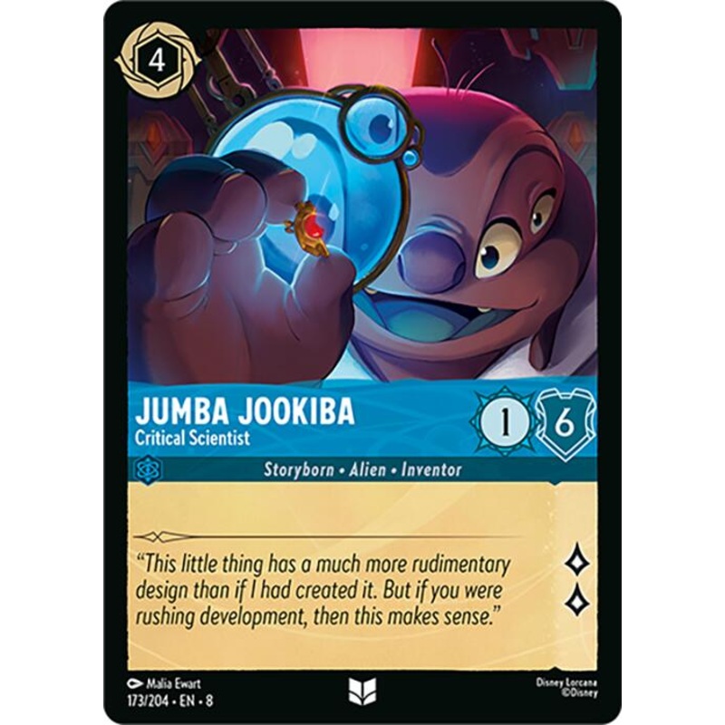 Jumba Jookiba – Critical Scientist (173/204) [Reign of Jafar]