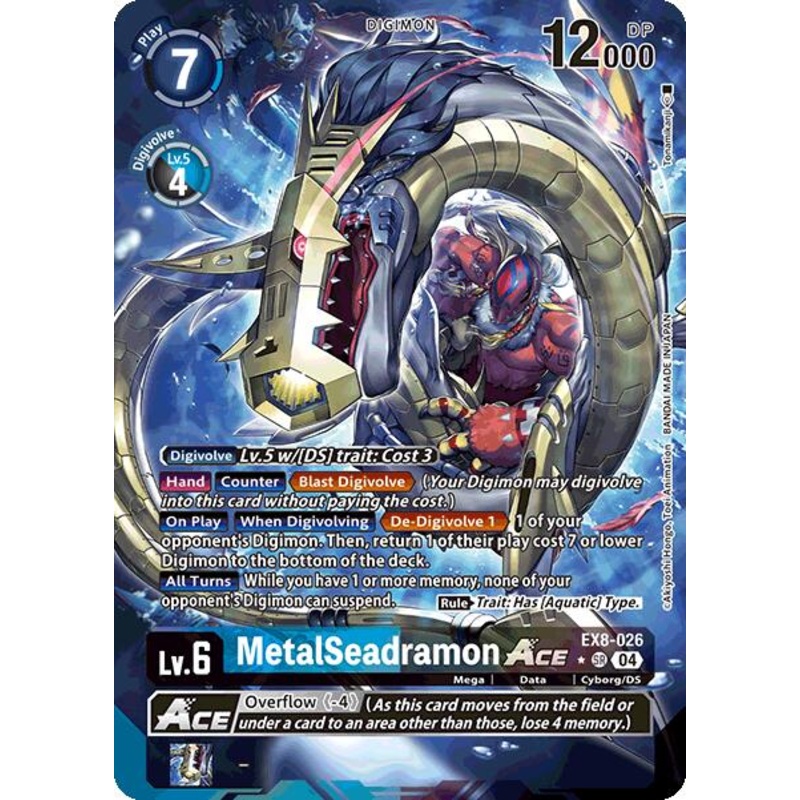 MetalSeadramon ACE [EX8-026] (Alternate Art) [Chain of Liberation]
