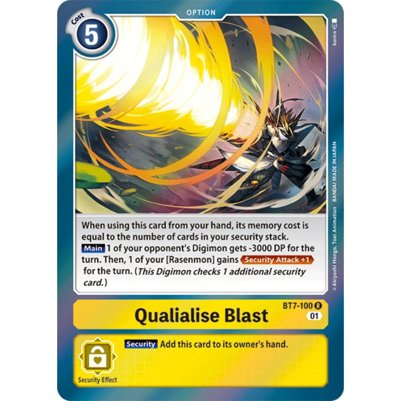 Qualialise Blast [BT7-100] [Next Adventure]