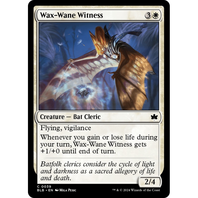 Wax-Wane Witness [Bloomburrow]