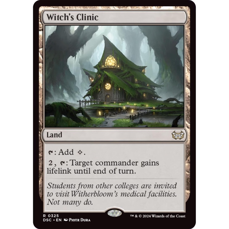 Witch’s Clinic [Duskmourn: House of Horror Commander]