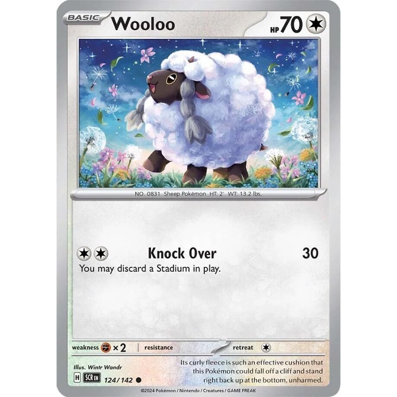 Wooloo (124/142) [Scarlet & Violet: Stellar Crown]
