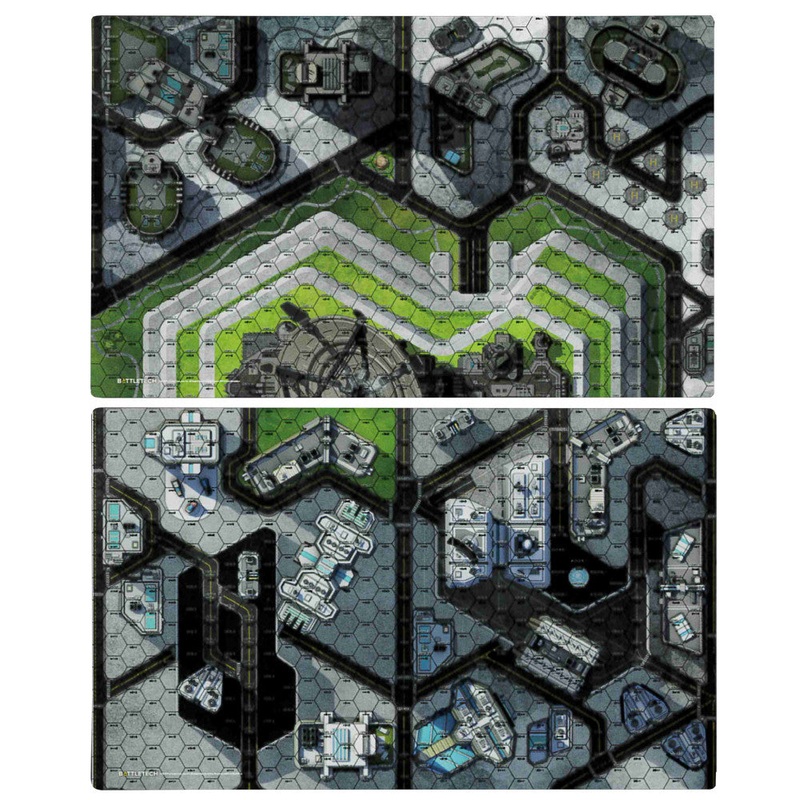 BattleTech – City: HPG Heliport Battlemat