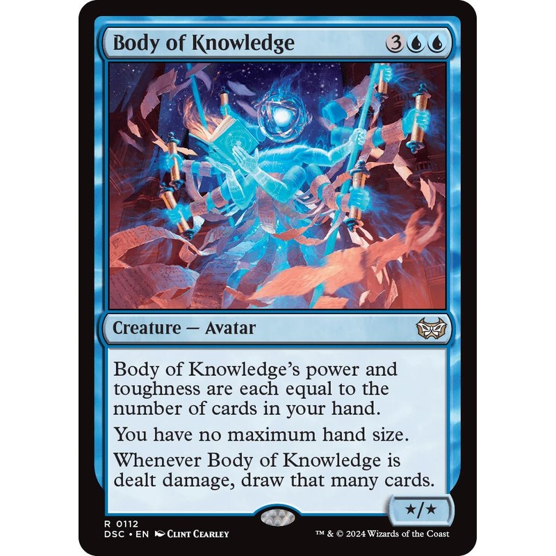 Body of Knowledge [Duskmourn: House of Horror Commander]
