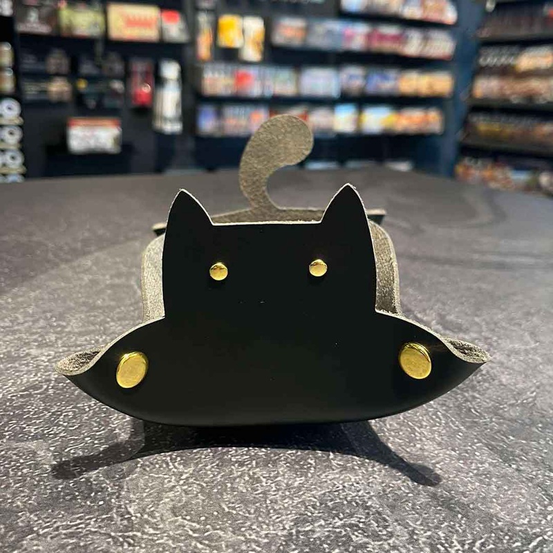 Cat Dice Tray – Black