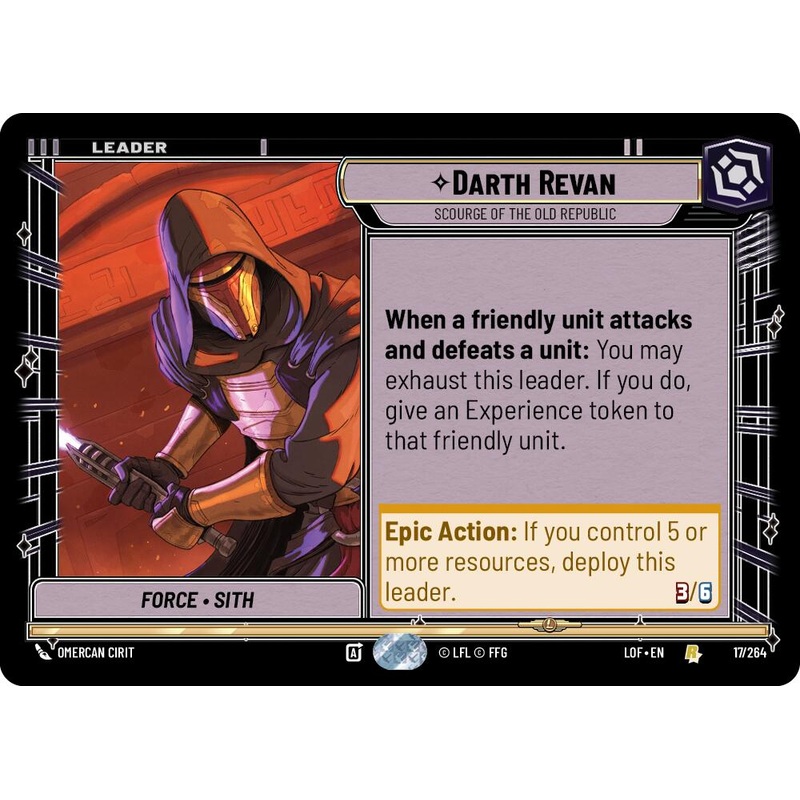 Darth Revan – Scourge of the Old Republic (017/264) (017/264) [Legends of the Force]