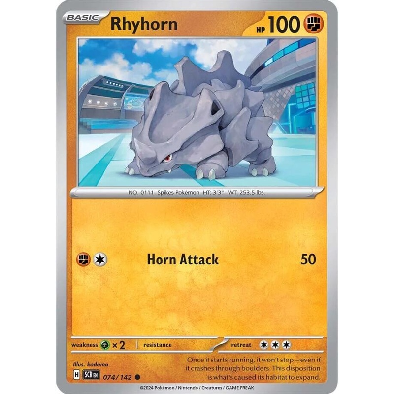 Rhyhorn (074/142) [Scarlet & Violet: Stellar Crown]