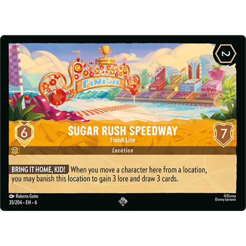 Sugar Rush Speedway – Finish Line (35/204) [Azurite Sea]