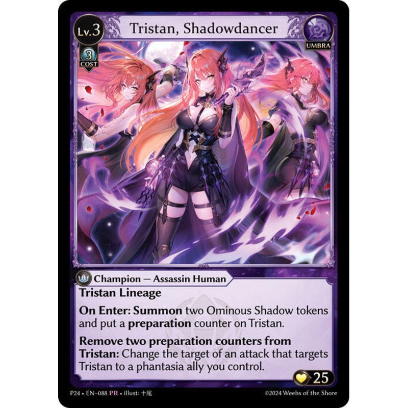 Tristan, Shadowdancer (088) [Promotional Cards]