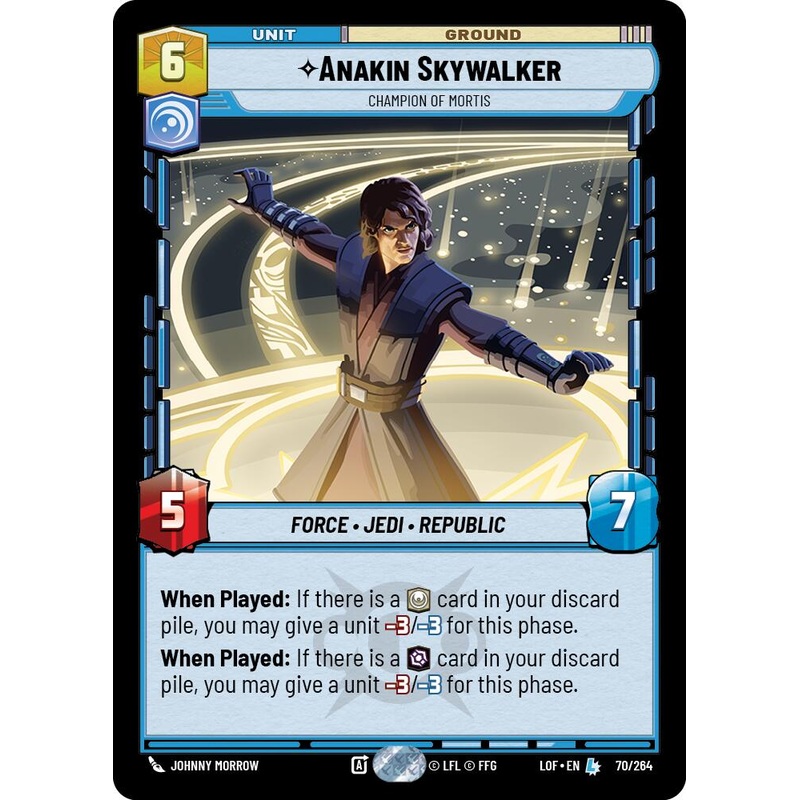 Anakin Skywalker – Champion of Mortis (70/264) (70/264) [Legends of the Force]