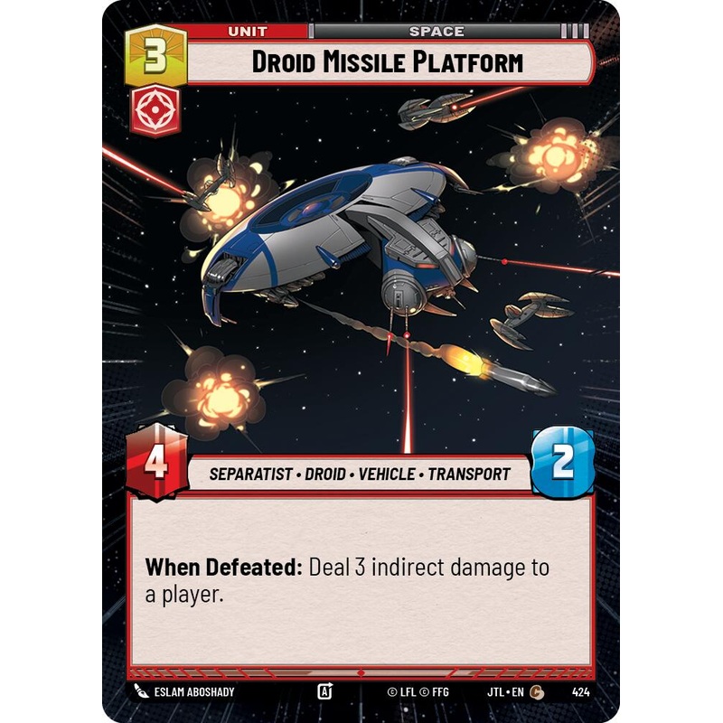 Droid Missile Platform (424) (Hyperspace) (424) [Jump to Lightspeed]
