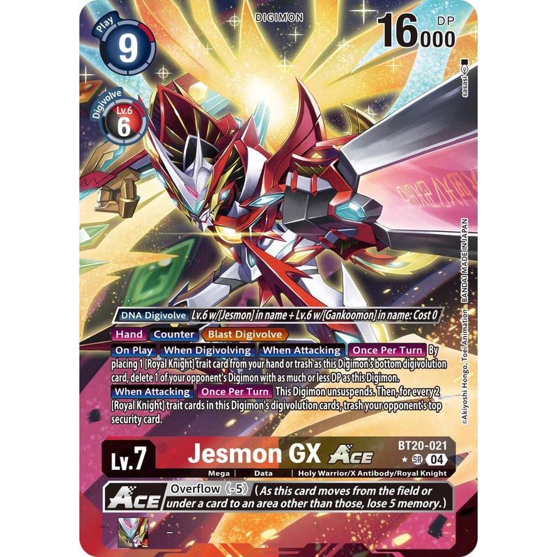 Jesmon GX ACE [BT20-021] (Alternate Art) [Release Special Booster Ver.2.5]