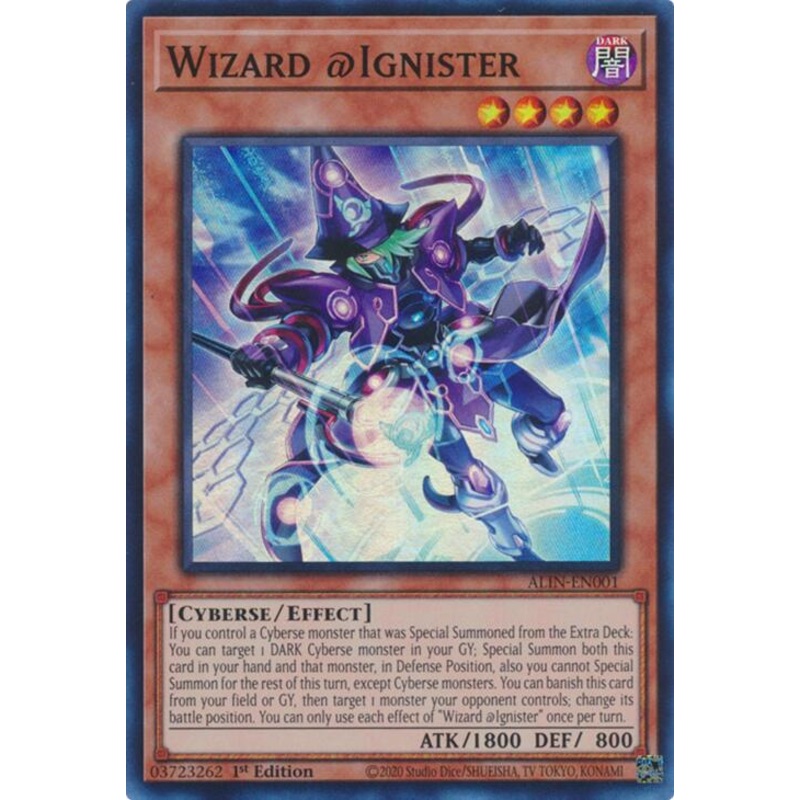 Wizard @Ignister [ALIN-EN001] Super Rare