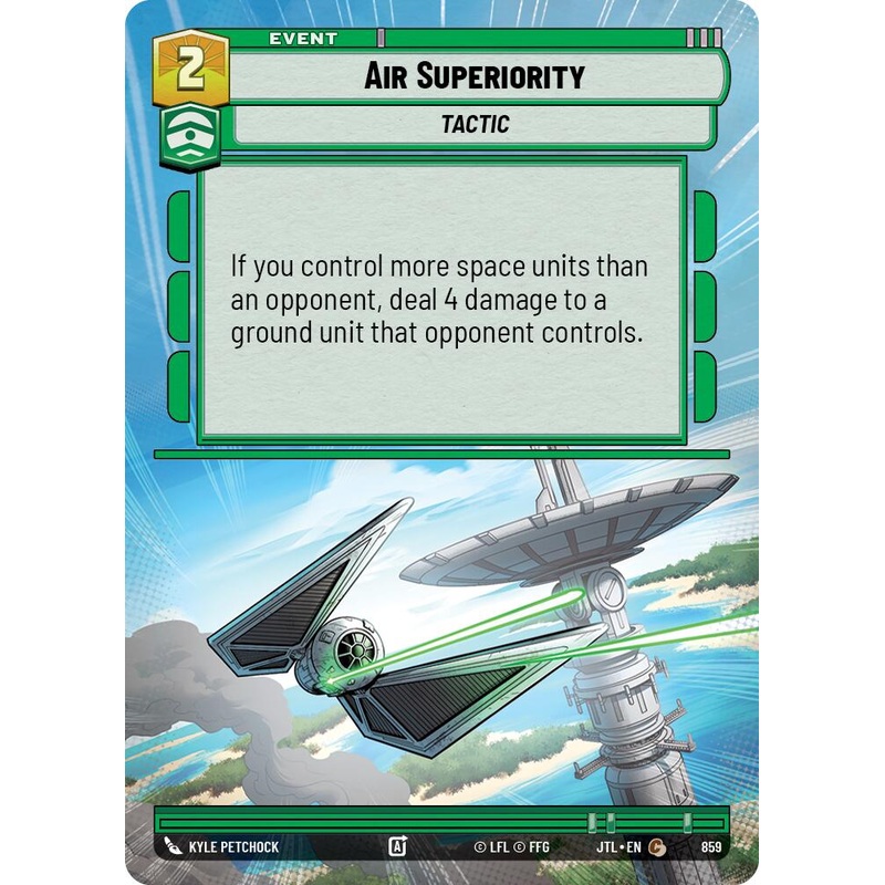 Air Superiority (859) (Hyperspace Foil) (859) [Jump to Lightspeed]