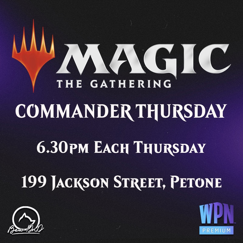 Commander Thursday 15th August ticket