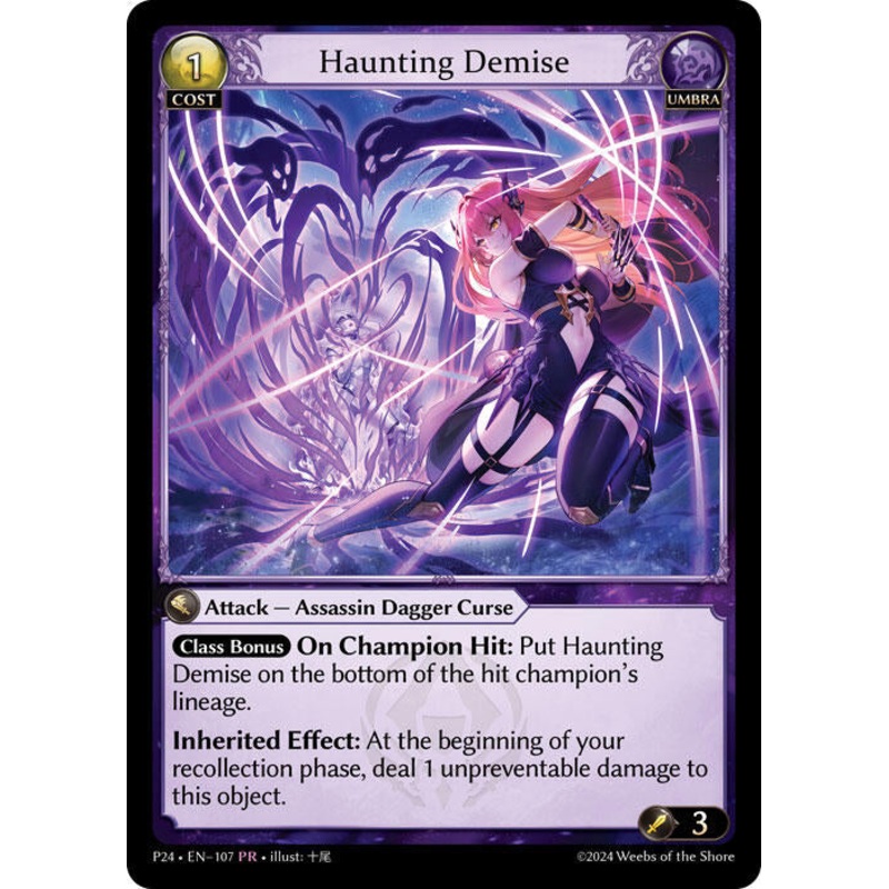 Haunting Demise (107) [Promotional Cards]