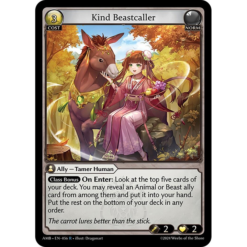 Kind Beastcaller (056) [Mortal Ambition]