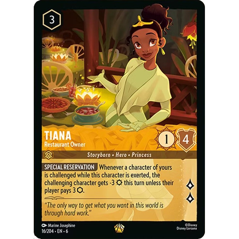 Tiana – Restaurant Owner (16/204) [Azurite Sea]