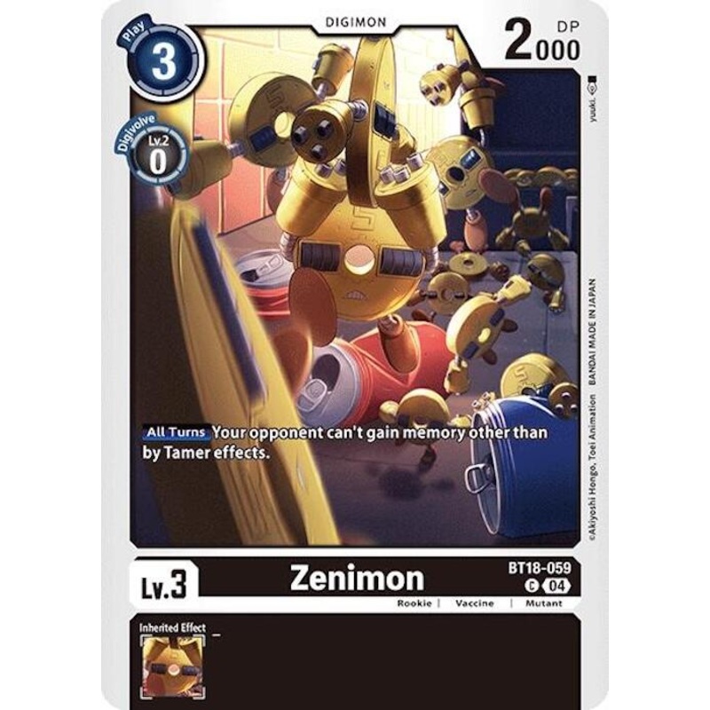 Zenimon [BT18-059] [Release Special Booster Ver.2.0]
