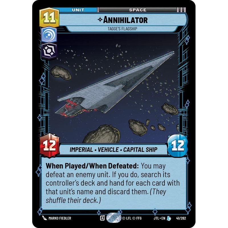 Annihilator – Tagge’s Flagship (041/262) (041/262) [Jump to Lightspeed]