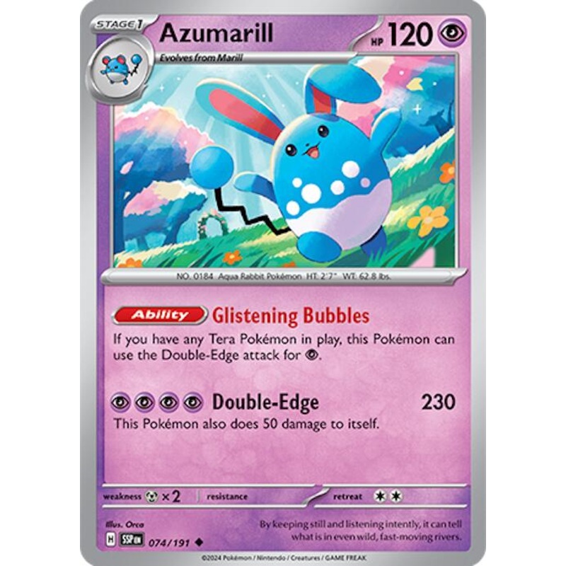 Azumarill (074/191) [Scarlet & Violet: Surging Sparks]